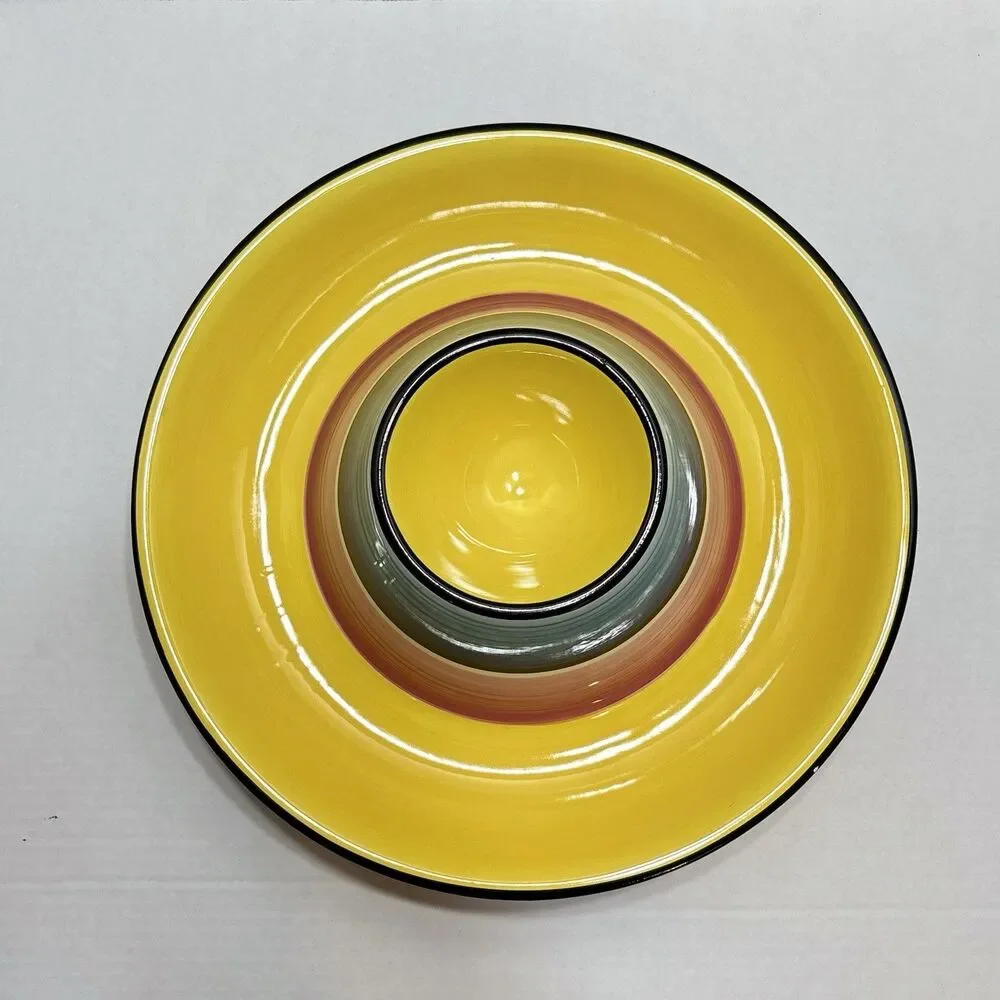 Certified International Nancy Green Colorful Stripe 13
